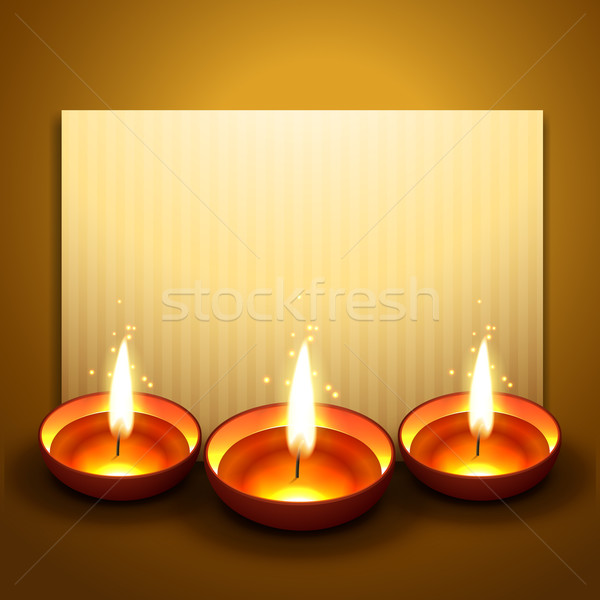 Stock foto: Diwali · Illustration · Vektor · Raum · glücklich · Licht