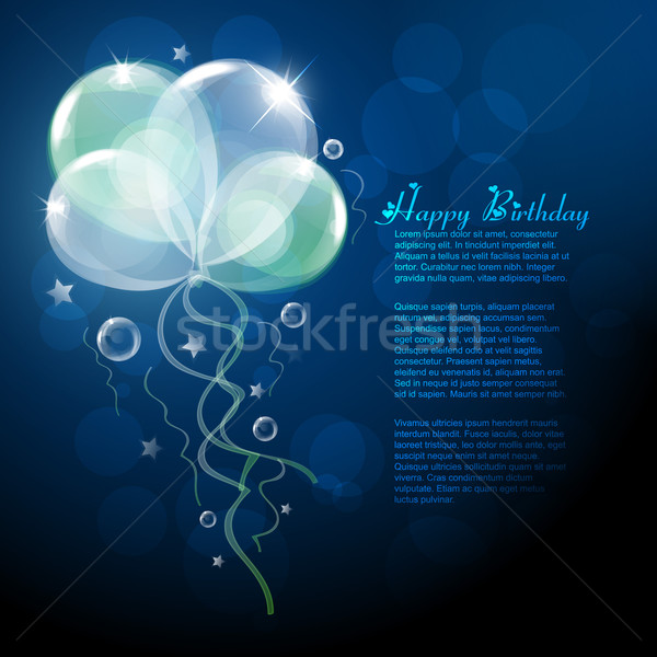 ballon vector Stock photo © Pinnacleanimates