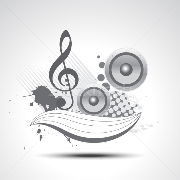 Música vector arte elementos ilustración diseno Foto stock © Pinnacleanimates