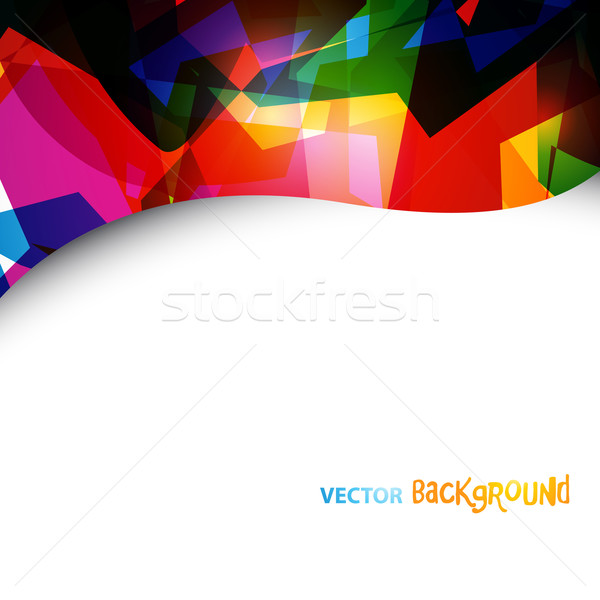 Eps10 abstract vector colorat proiect Imagine de stoc © Pinnacleanimates