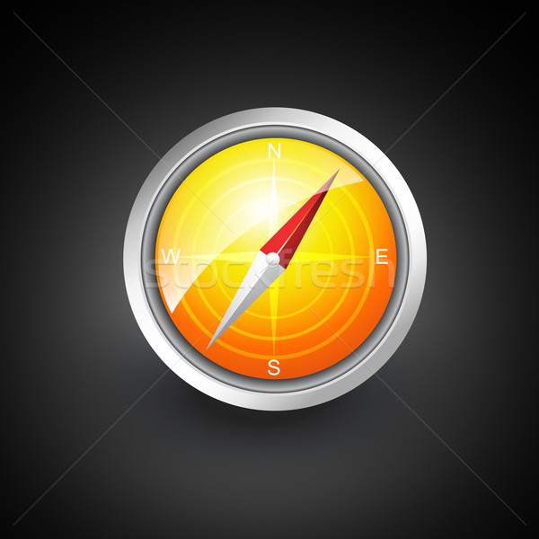 vector navigation compass Stock photo © Pinnacleanimates