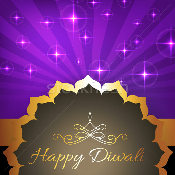 happy diwali background Stock photo © Pinnacleanimates