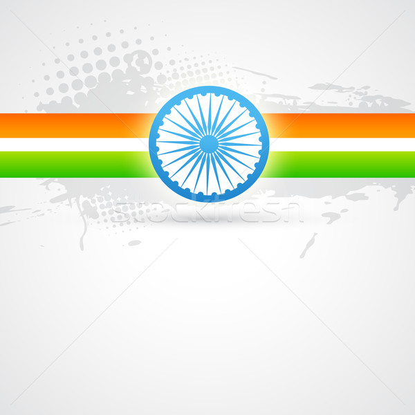 indian flag design Stock photo © Pinnacleanimates