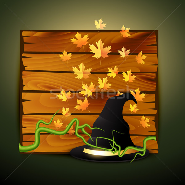 ürpertici halloween dizayn vektör örnek ağaç Stok fotoğraf © Pinnacleanimates