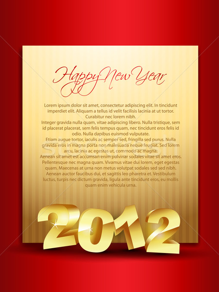 new year design Stock photo © Pinnacleanimates