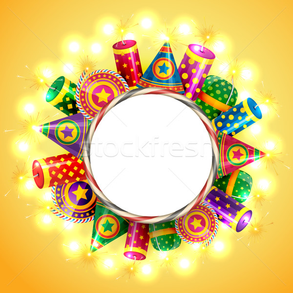 diwali crackers background Stock photo © Pinnacleanimates