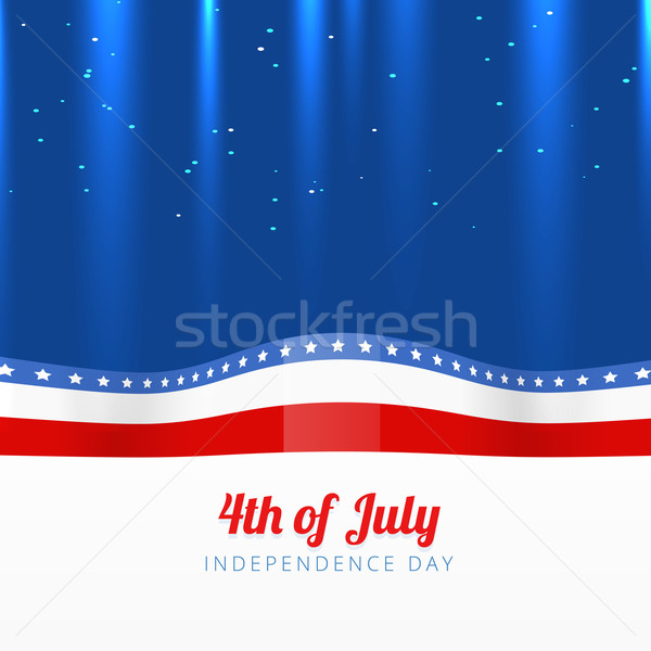 vector 4th of july Stock photo © Pinnacleanimates