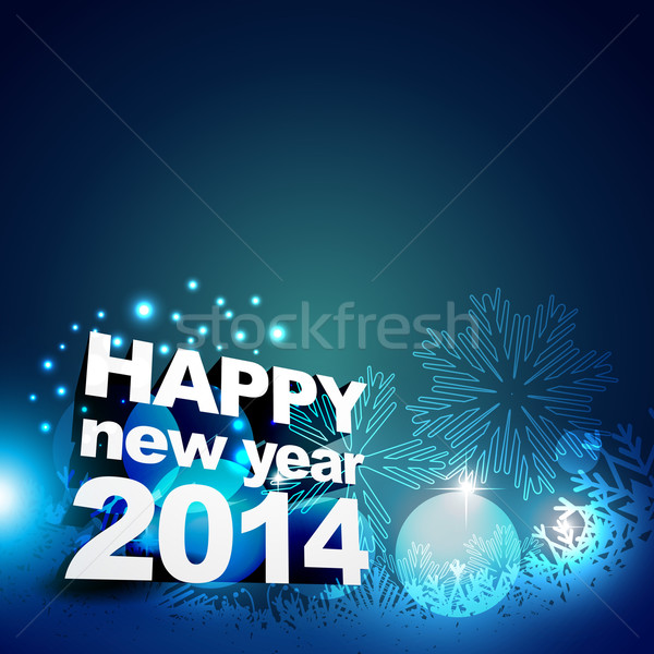 shiny happy new year Stock photo © Pinnacleanimates