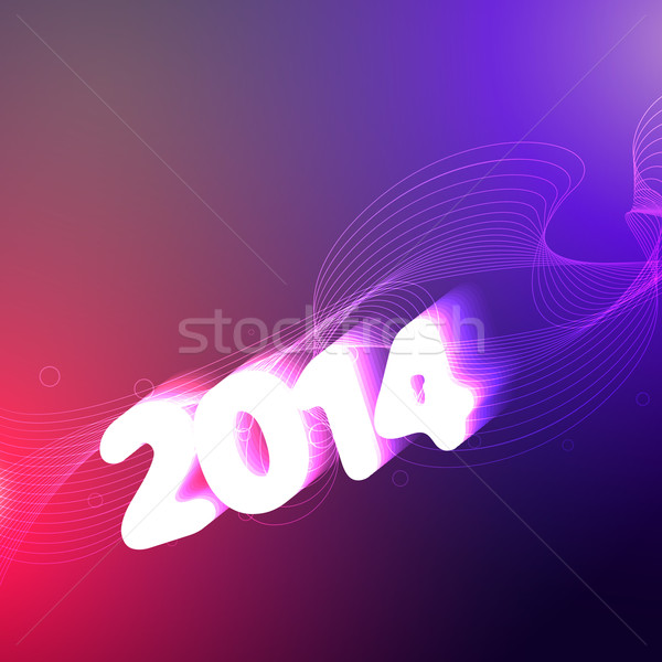 happy new year 2014 Stock photo © Pinnacleanimates