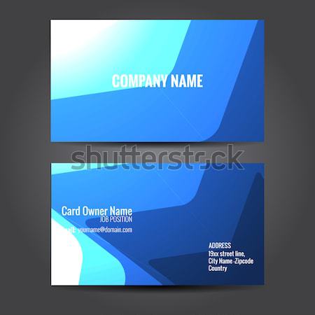 clean and simple design business template Stock photo © Pinnacleanimates