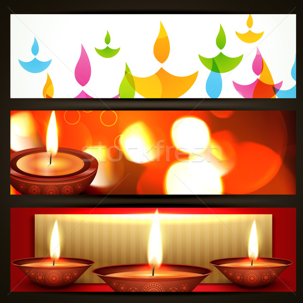 Vecteur diwali belle heureux design fond [[stock_photo]] © Pinnacleanimates