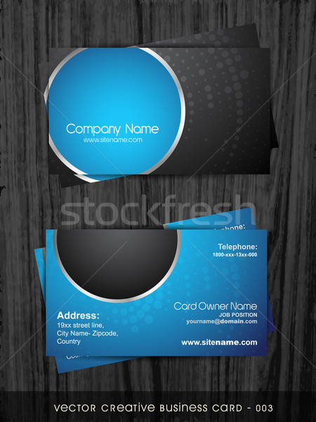 dark business card Stock photo © Pinnacleanimates