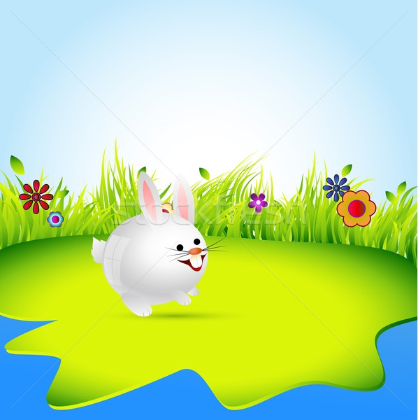 rabbit vector Stock photo © Pinnacleanimates