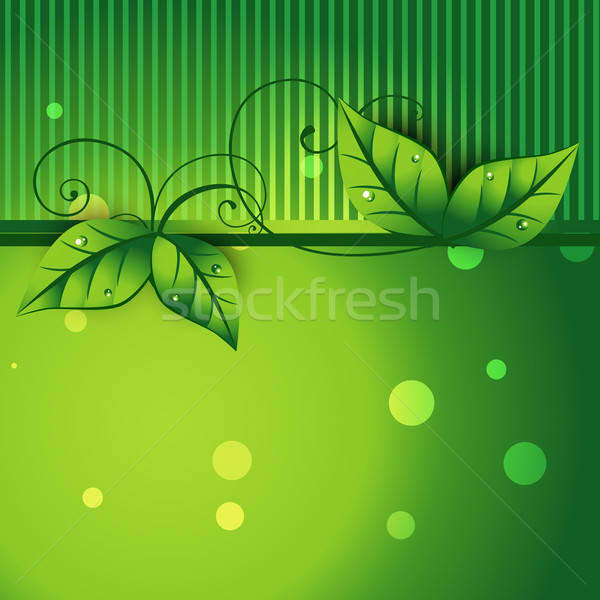 vector leaf background Stock photo © Pinnacleanimates