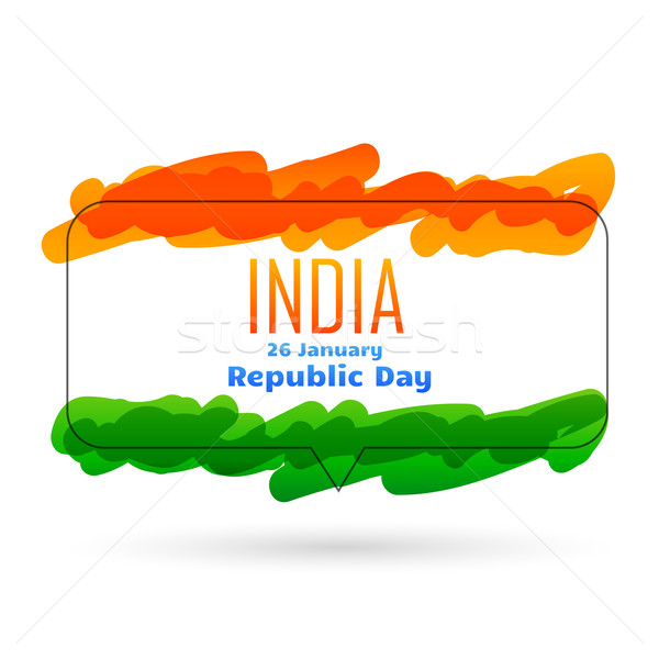 indian 26th january republic day design Stock photo © Pinnacleanimates