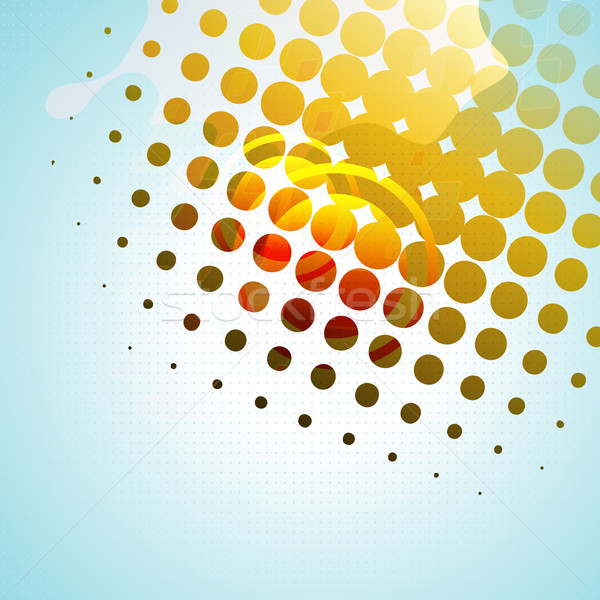 Vecteur résumé design art couleur graphique [[stock_photo]] © Pinnacleanimates