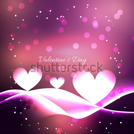 valentine day beautiful hearts Stock photo © Pinnacleanimates