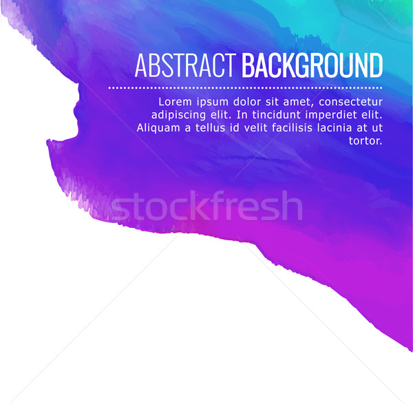 abstract colorful ink background design Stock photo © Pinnacleanimates