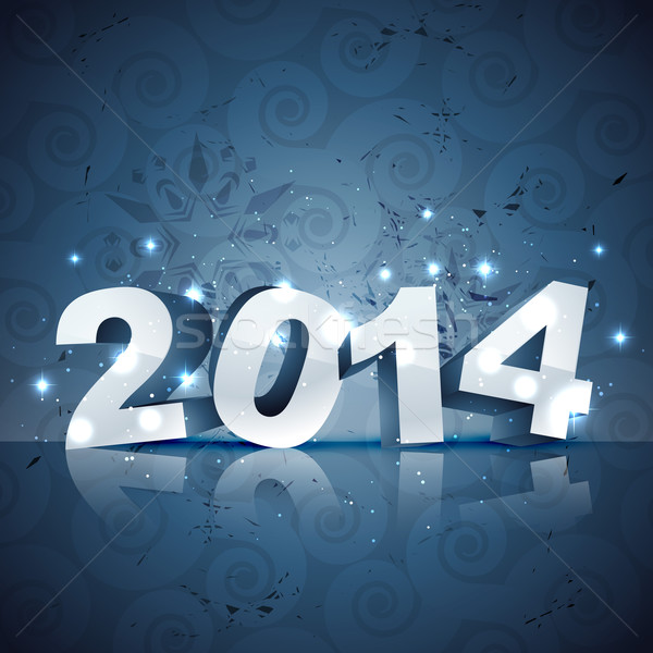 3d style new year Stock photo © Pinnacleanimates