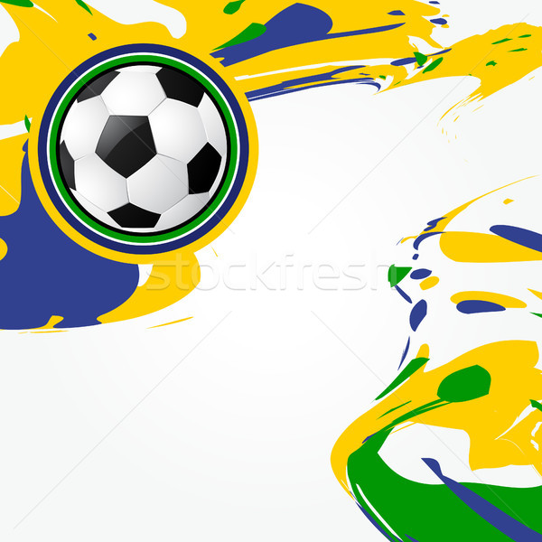 Сток-фото: аннотация · Футбол · игры · дизайна · пространстве · футбола