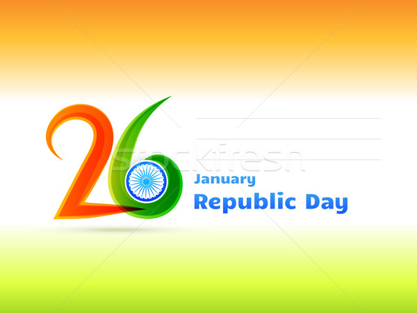 republic day design illustration Stock photo © Pinnacleanimates