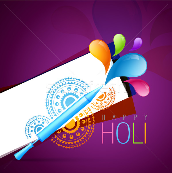 indian festival holi Stock photo © Pinnacleanimates