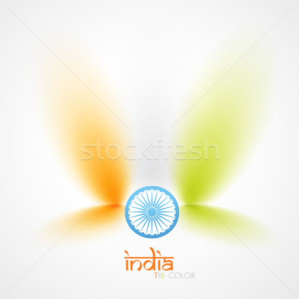 India bandiera vettore indian design arte Foto d'archivio © Pinnacleanimates