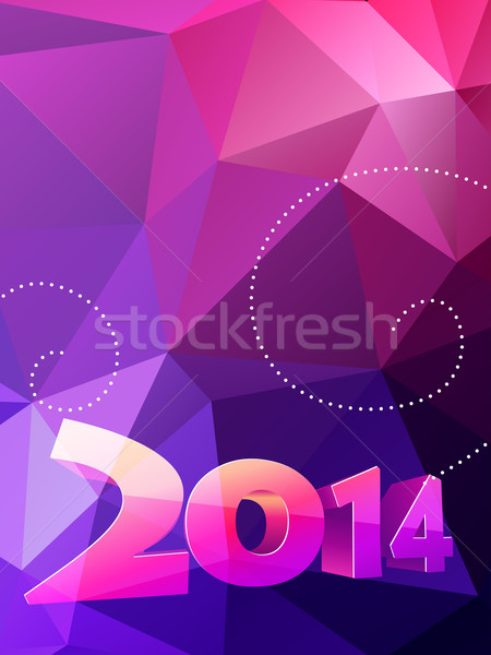 shiny happy new year Stock photo © Pinnacleanimates