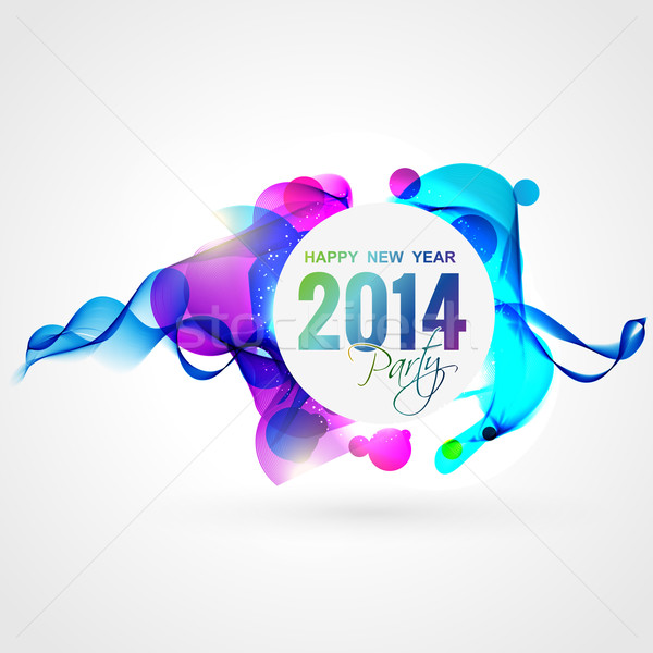 colorful happy new year Stock photo © Pinnacleanimates