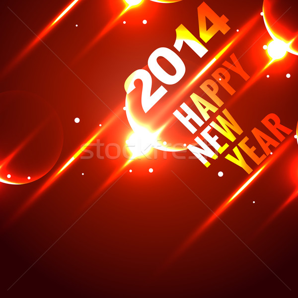 vector new year Stock photo © Pinnacleanimates