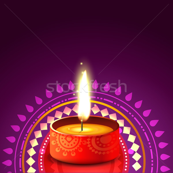 hindu festival background of diwali Stock photo © Pinnacleanimates