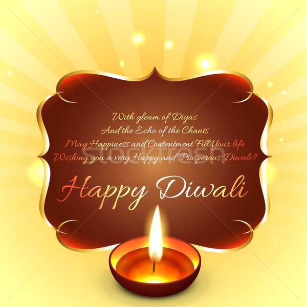 Fericit diwali vector spaţiu text lumina Imagine de stoc © Pinnacleanimates