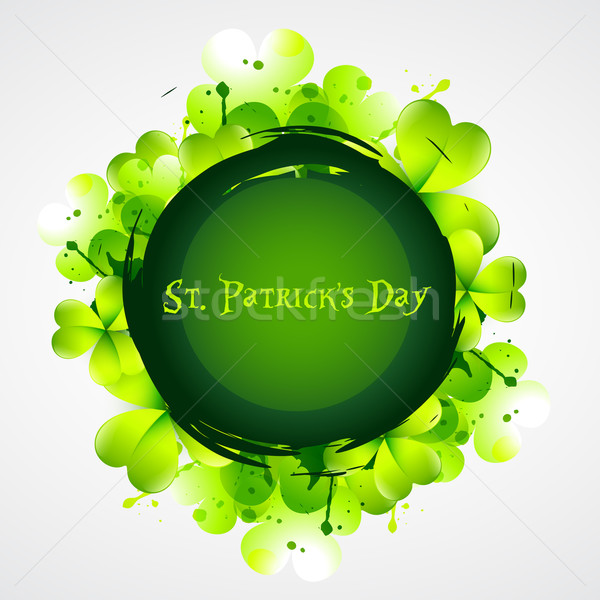 green st patrick's day leafs Stock photo © Pinnacleanimates
