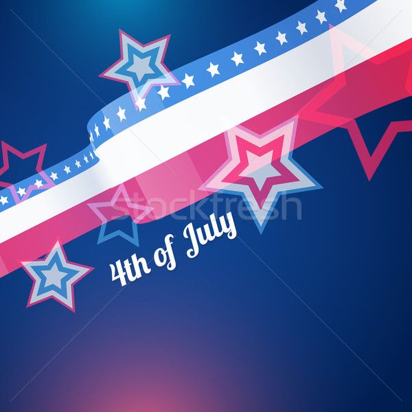 Stock photo: 4th of july background