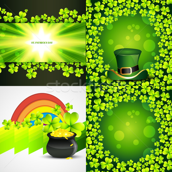 collection of saint patrick's day background  Stock photo © Pinnacleanimates