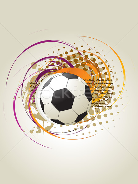 Fútbol vector arte artístico diseno fútbol Foto stock © Pinnacleanimates
