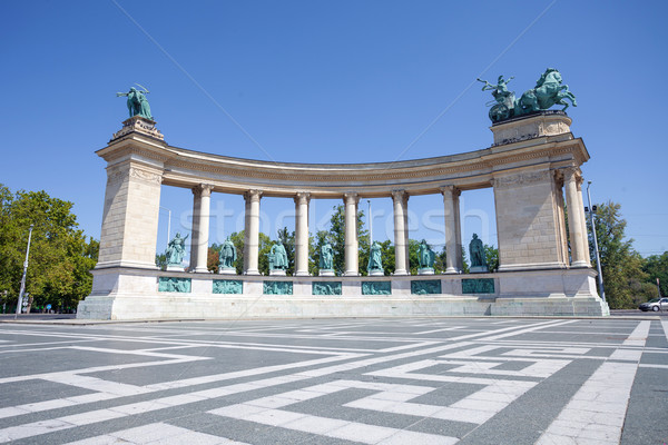 Budapest összetett Magyarország épület művészet építészet Stock fotó © pixachi