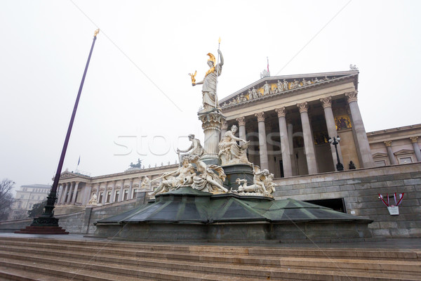 Austrian parliament, Vienna, Austria  Stock photo © pixachi