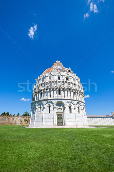 Battistero Pisa, Piazza del Duomo Stock photo © pixachi