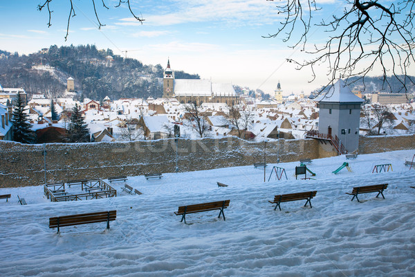 Brasov old city Stock photo © pixachi