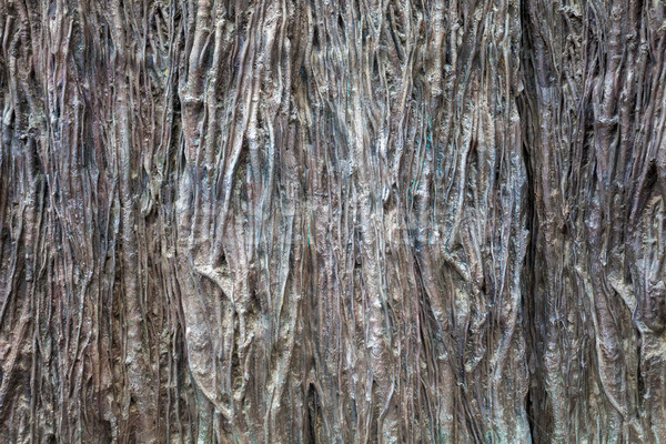 Altholz Textur metallic Bronze Baum Natur Stock foto © pixachi