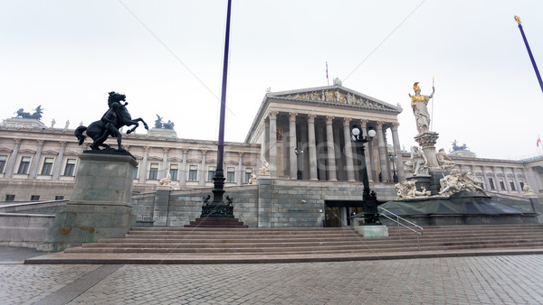 Austrian parliament, Vienna, Austria  Stock photo © pixachi