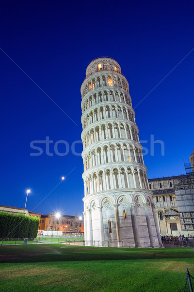 Torre all'alba notte marmo cultura Foto d'archivio © pixachi
