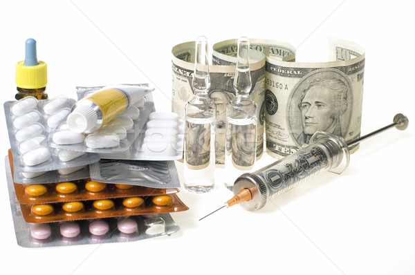 medicin and money Stock photo © pixelman