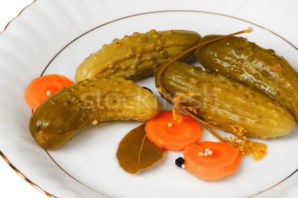 cucumber gherkins Stock photo © pixelman