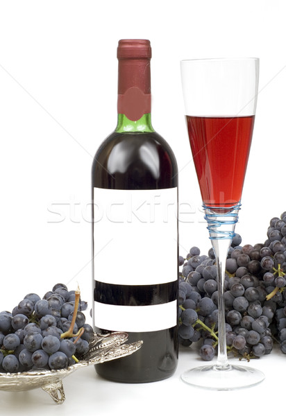 Grape and wine Stock photo © pixelman