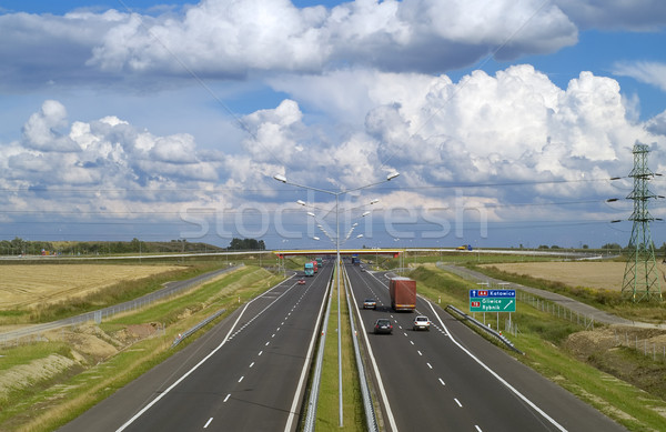 Autobahn Stock photo © pixelman