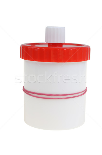 Fehér konténer piros borító rózsaszín rugalmas Stock fotó © pixelman