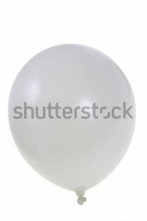 Parel witte ballon groot geïsoleerd Stockfoto © pixelman