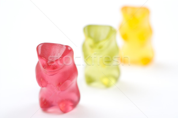 [[stock_photo]]: Sweet · alimentaire · bonbons · ours · bonbons